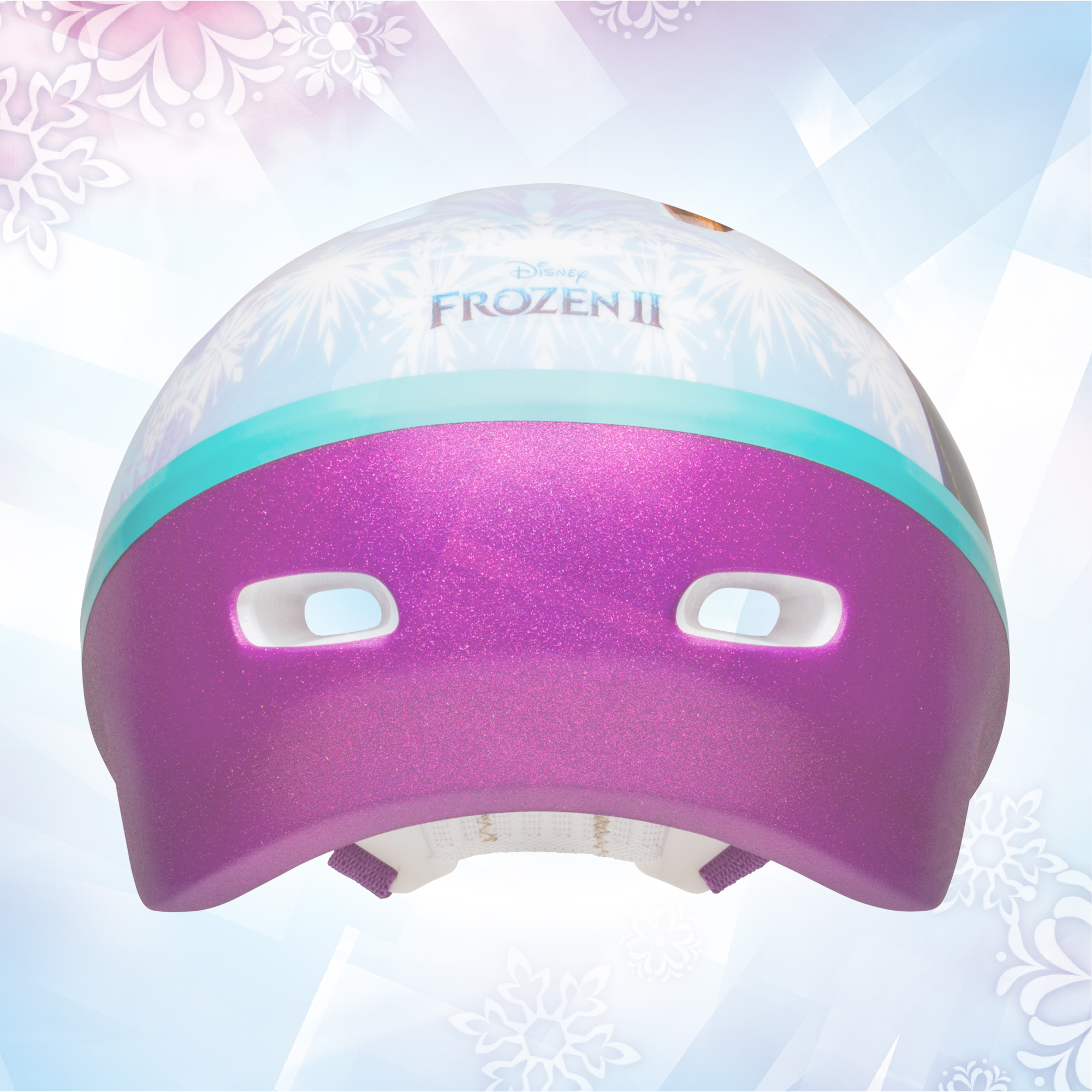 ชุดหมวกกันน็อค พร้อมถุงมือและสนับเข่า ลาย Disney's Frozen 2 Waterhorse Bike Helmet, Toddler 3+ (48-52 cm)