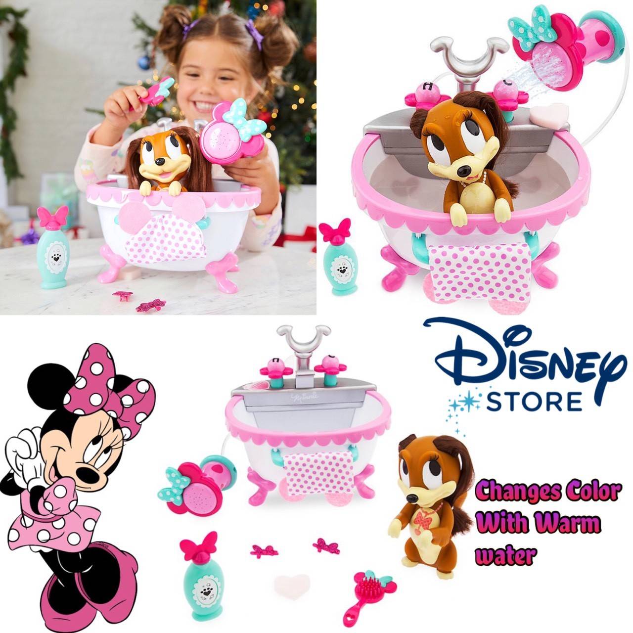 ชุดอ่างอาบน้ำหมาน้อย fifi - Disney Minnie Mouse & Fifi Pet Bath Playset