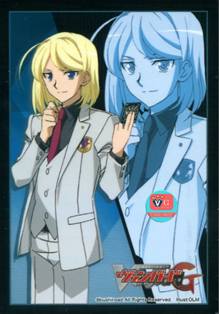สลีฟแวนการ์ด Bushiroad Sleeve Mini Cardfight!! Vanguard G Trial Set Kiba Shion ซองใส่การ์ด 70ใบ
