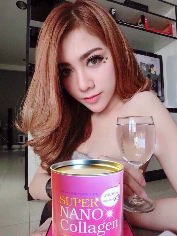 ซุปเปอร์ นาโน คอลลาเจน (Super nano collagen 250,000 mg + Hyaluron x3)