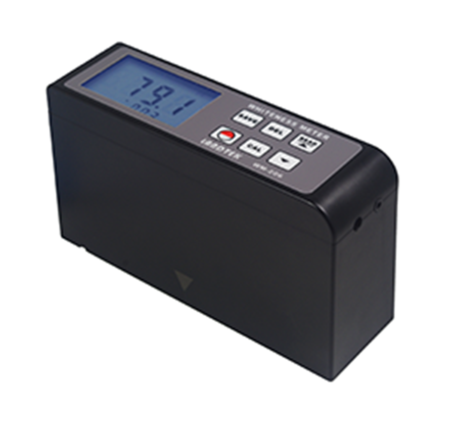 Landtek รุ่นWM-206เครื่องวัดความขาวแสดงผลแบบดิจิตอลสำหรับผ้าขนหนูและผ้าปูที่นอน,Whiteness Meter Tester Digital with Blue Light