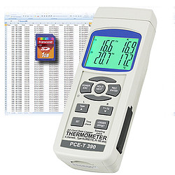 PCE รุ่นT-390เครื่องสำหรับตรวจสอบสภาพการณ์,Condition Monitoring Thermometer