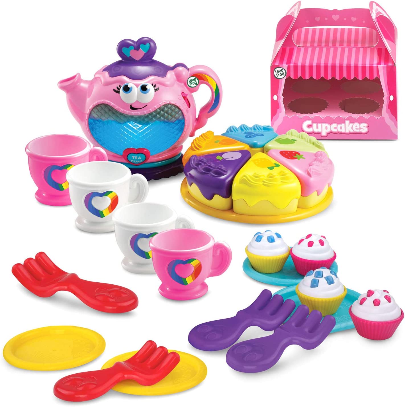 ชุดกาน้ำชาหลากสี LeapFrog Musical Rainbow Tea Party Deluxe ราคา 2,390.-