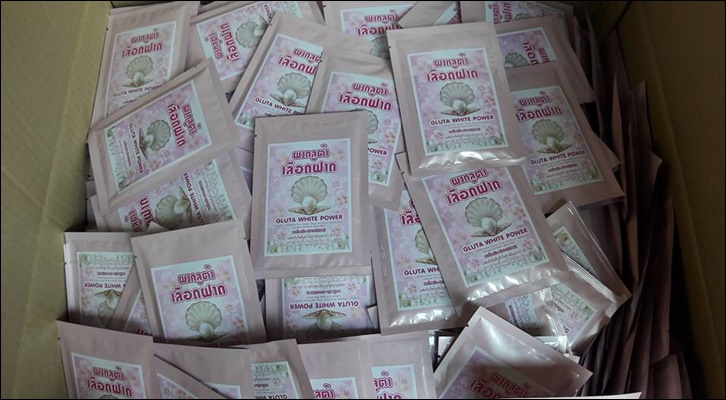 ผงกลูต้าเลือดฝาด (Gluta White Power)