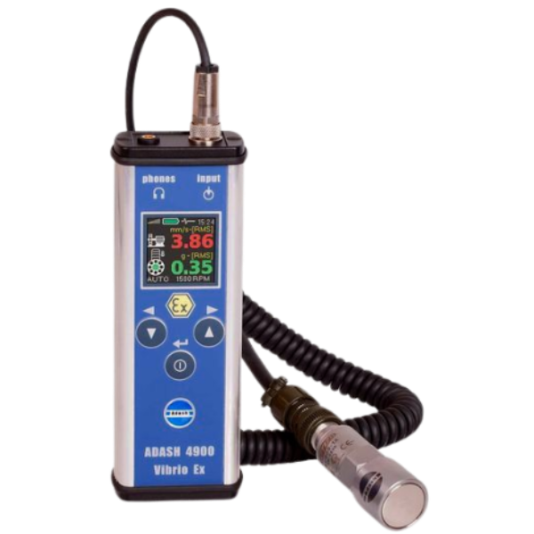 Adash รุ่นA-4900Mเครื่องวัดวิเคราะห์ความสั่นสะเทือนสำหรับเครื่องจักร(มีโปรแกรม),Vibrio M Vibration meter