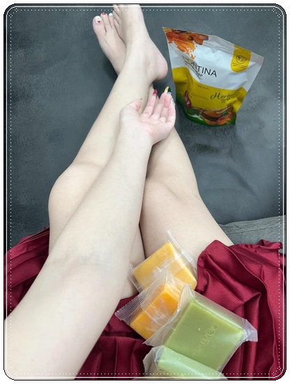 สบู่สมุนไพรพรทิน่า Pontina Herbal Soap