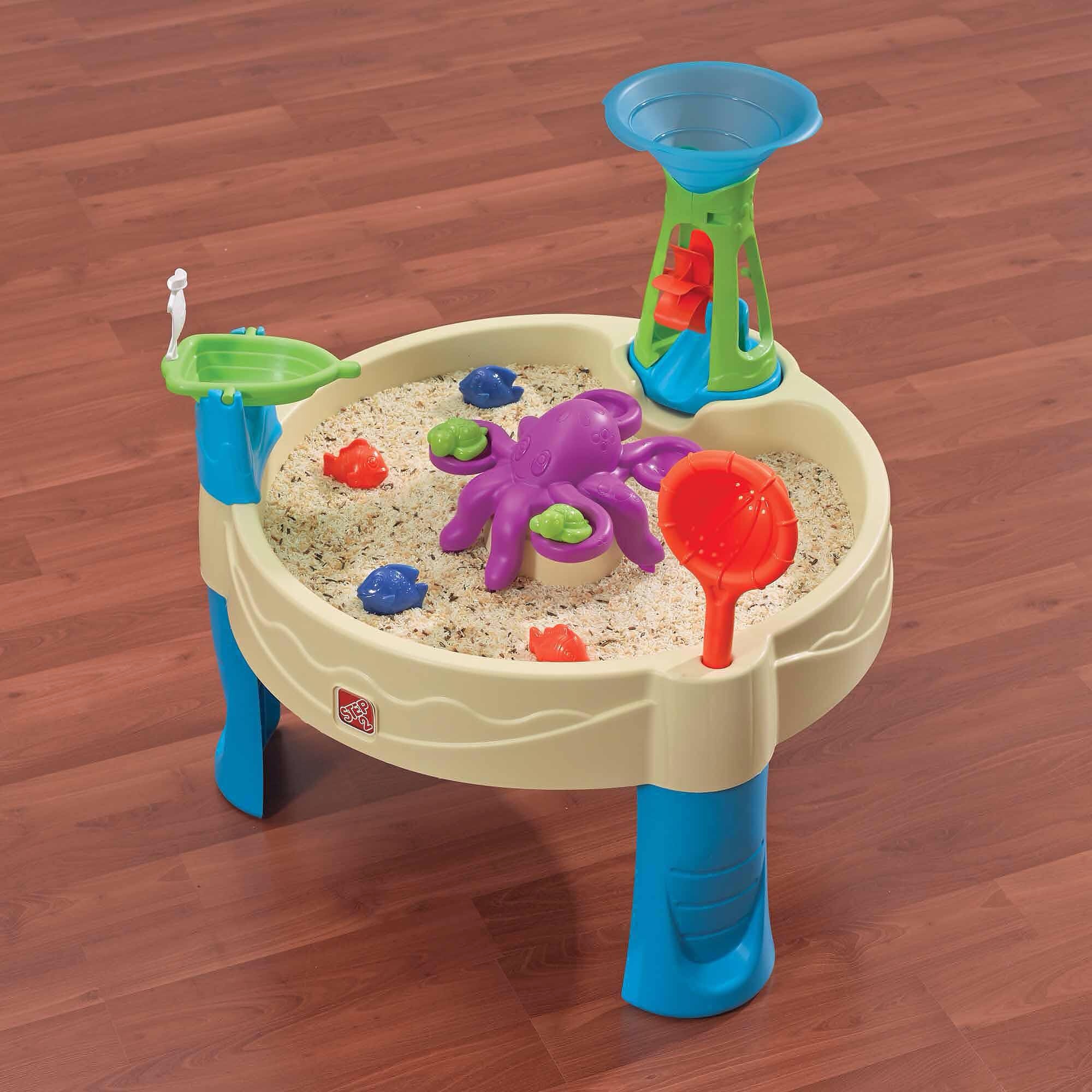 Step2 Octopus Spinner Water Table โต๊ะเล่นน้ำ เล่นทราย เล่นบอล