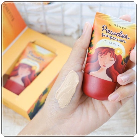 กันแดดสาวน้อย Powder Sunscreen S-Sense