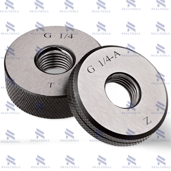G1"3/4-11BSPPเกจวัดเกลียวตรงมาตรฐานอังกฤษ,Thread Ring Gage Set,BSPP-G1"3/4x11,Go-NoGo
