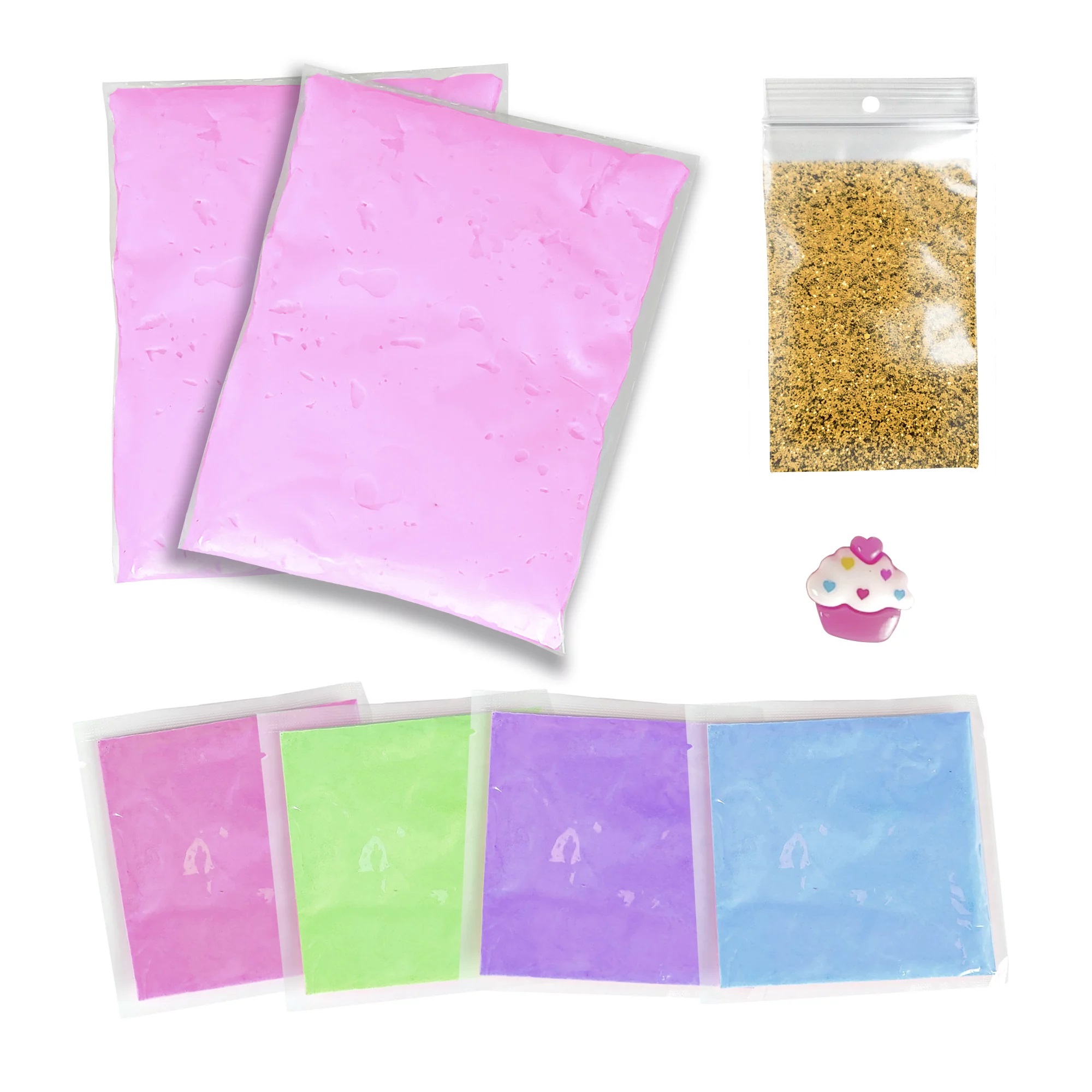 สไลม์ 2 แพ็ค กลิ่นหอมบัตเตอร์หลากสี รวมประสาทสัมผัสเกินพิกัด Shake it up DIY slime 2 pack ราคา 590.- บาท