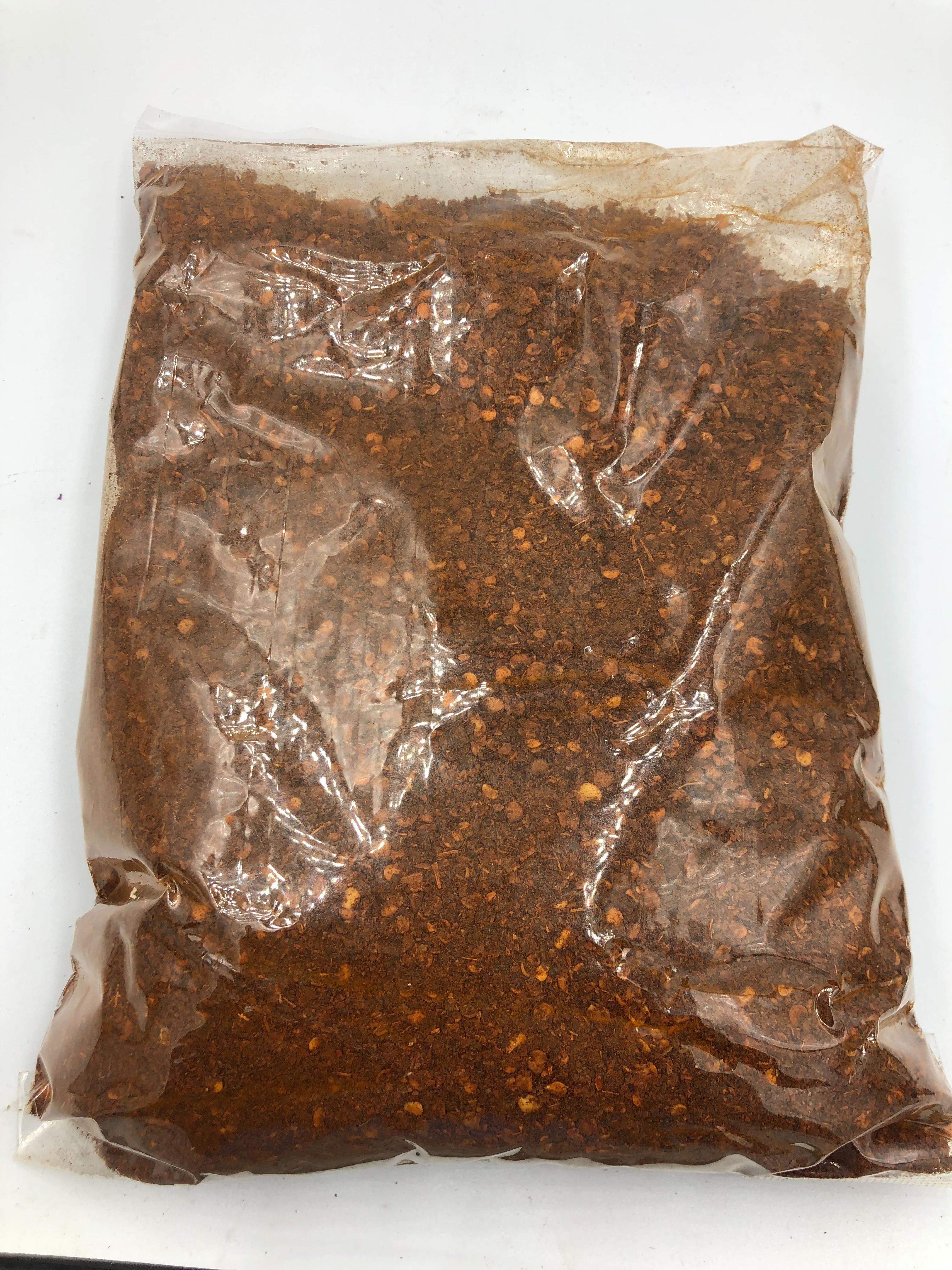 พริกป่น (Chilli powder) ชนิดคั่วแล้ว น้ำหนัก 1 กิโลกรัม พริกป่นแดง ปั่น สด ๆ ใหม่ ๆ ทุกวัน พริกสำหรับทำน้ำจิ้มลูกชิ้น พริกป่นปรุงก๋วยเตี๋ยว สำเนา