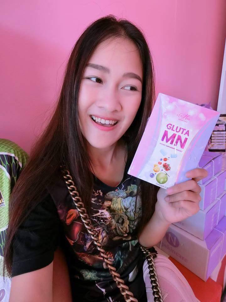 กลูต้า MN (Gluta MN) ผิวขาวใส ลดฝ้า ใน 7 วัน โปรส่งฟรี ems