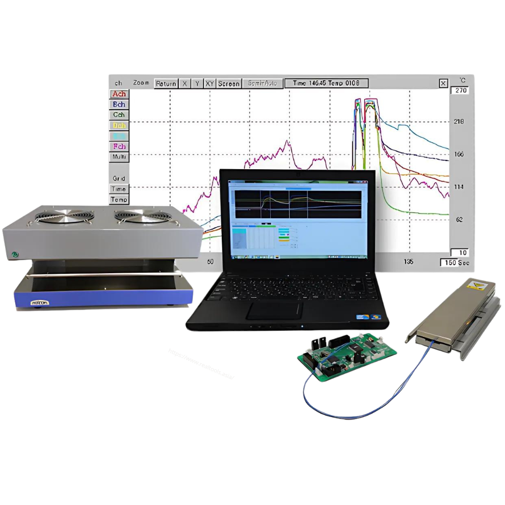 Malcom รุ่น FCX-50 ชุดตรวจวัดอุณหภูมิความร้อน,Profile the temperature flow,measuring temp. range:0～500℃