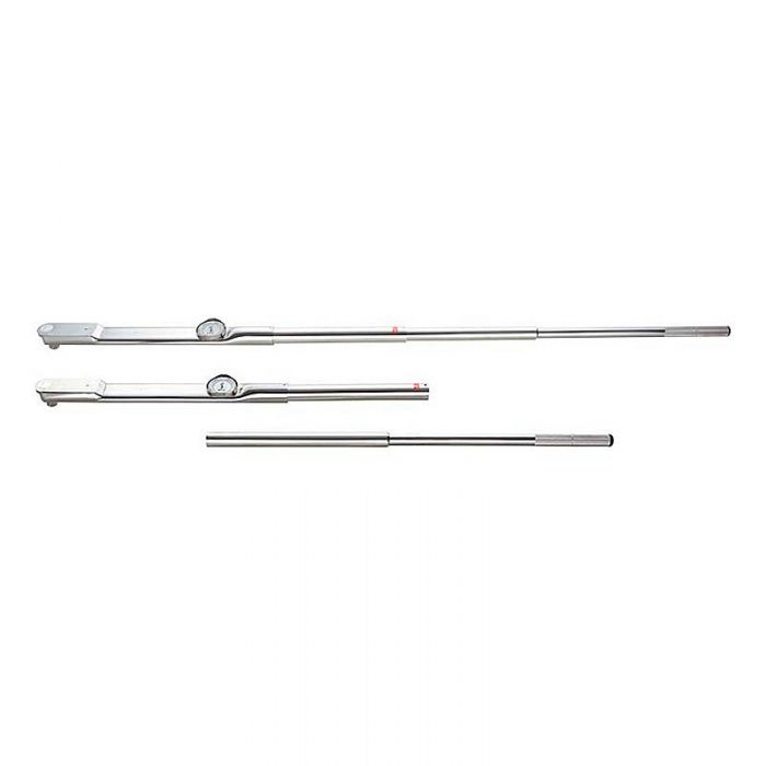 Tohnichi DB3000F-12AS Dial Indicating Torque Wrench 0-3000,50lbf.ft,1-1/2" Sq Drive