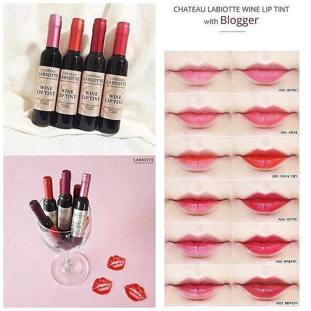 Wine Lip Tint ลิปทิ้นท์ขวดไวน์ โปรโมชั่นสุดคุ้ม