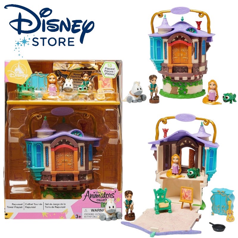 ชุดของเล่นปราสาทเจ้าหญิง จาก Shop Disney🇺🇸 Disney Animators' Collection Littles Play Set ราคา 1,250 บาท