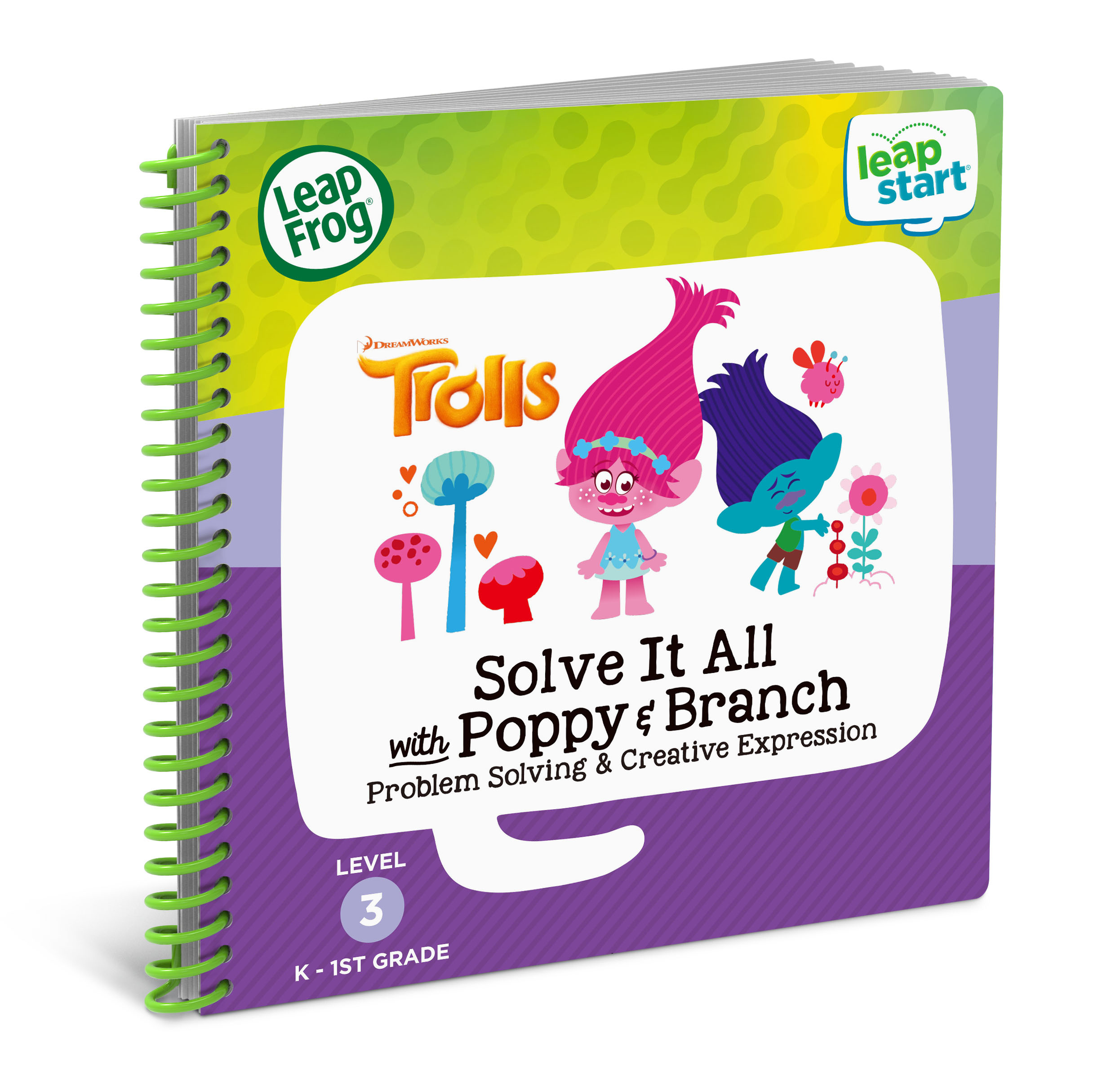 หนังสือเสริมการเรียนรู้ ระดับ 4 LeapFrog LeapStart 3D Solve It All with Poppy and Branch Learning Book