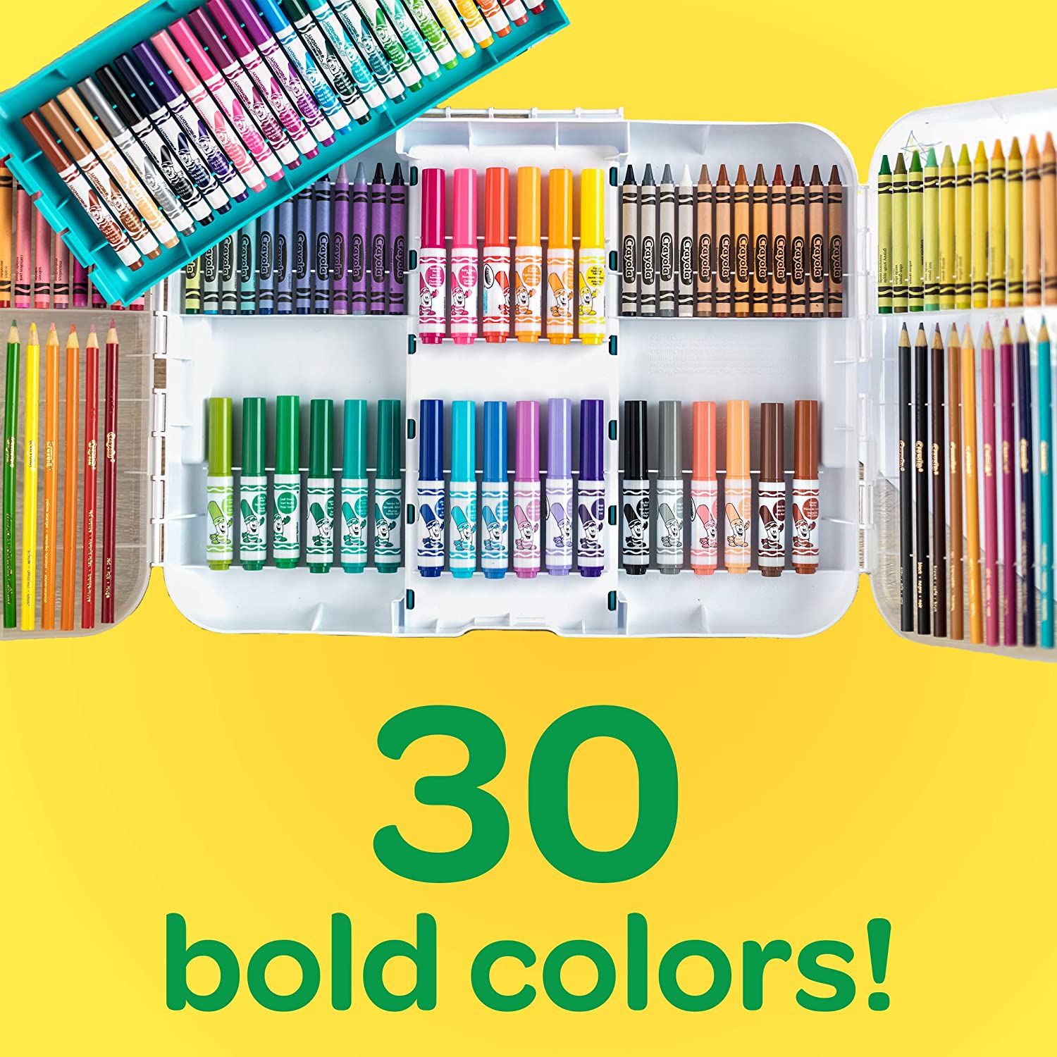 Crayola Smart Case, Art Set for Kids, Art Supplies, Gift, 150 Pieces ราคา 1,590 - บาท