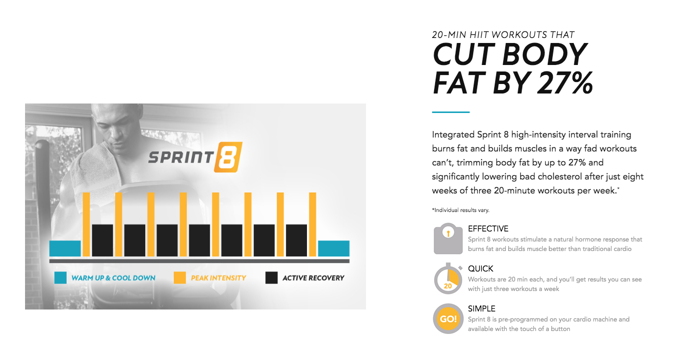 Elliptical horizon ht.50 peak trainer/เครื่องเดินวงรี
