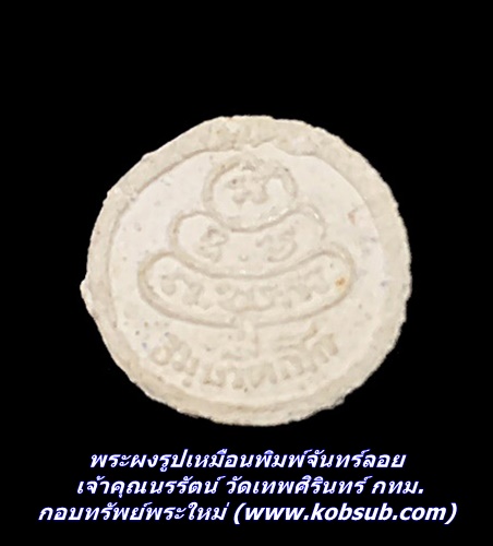 พระผงรูปเหมือนพิมพ์จันลอย เจ้าคุณนรรัตน์ วัดเทพศิรินทร์ กทม.