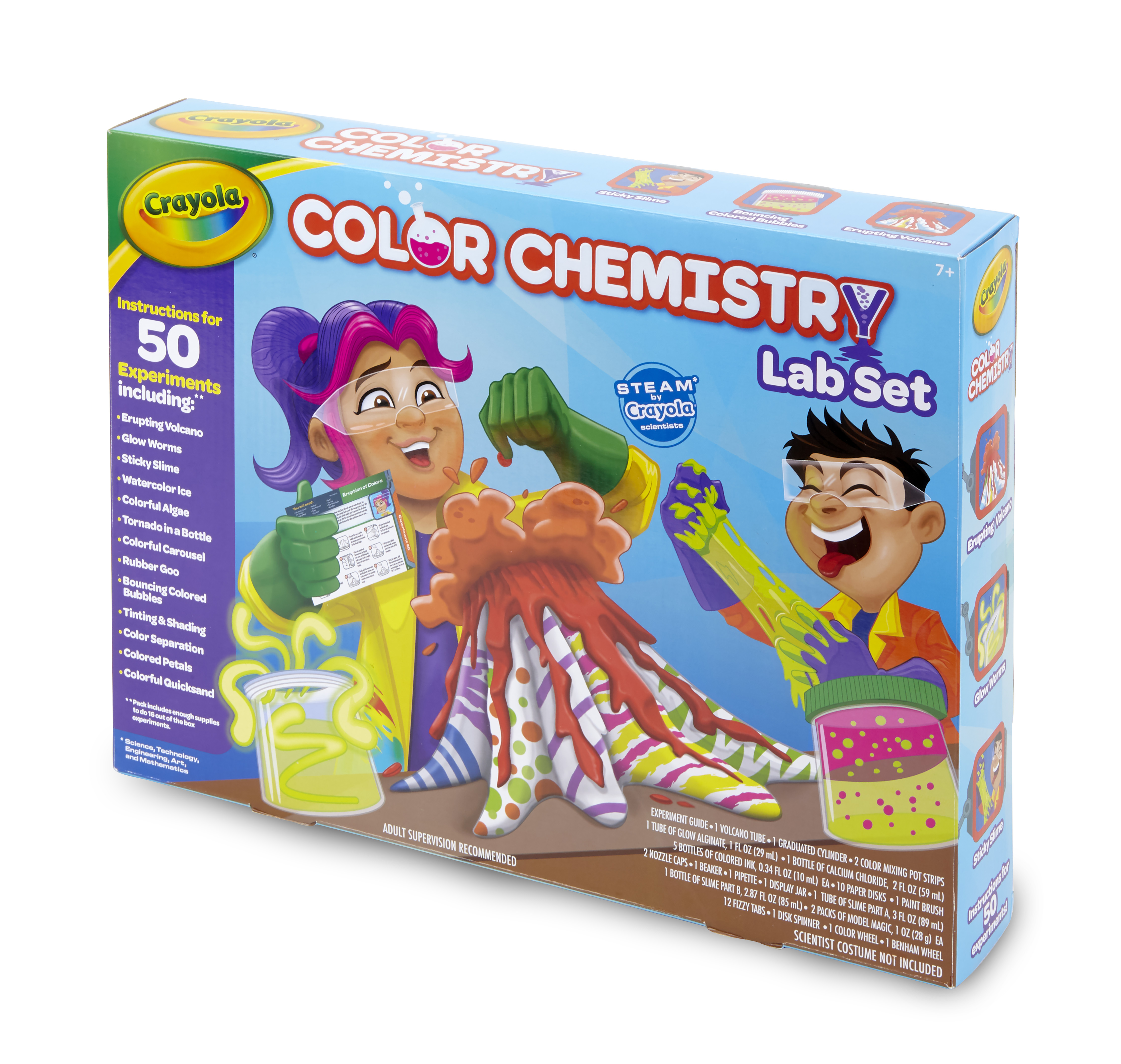 ชุดของขวัญนักเคมี Crayola Color Chemistry Set for Kids, Gift for Ages 7+