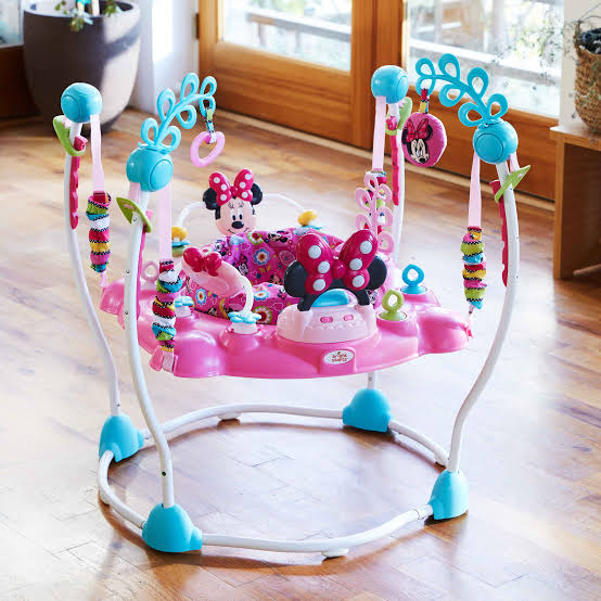 มินนี่เม้าส์ จัมเปอร์ รุ่นใหม่ล่าสุด Disney Baby MINNIE MOUSE PeekABoo Activity Jumper