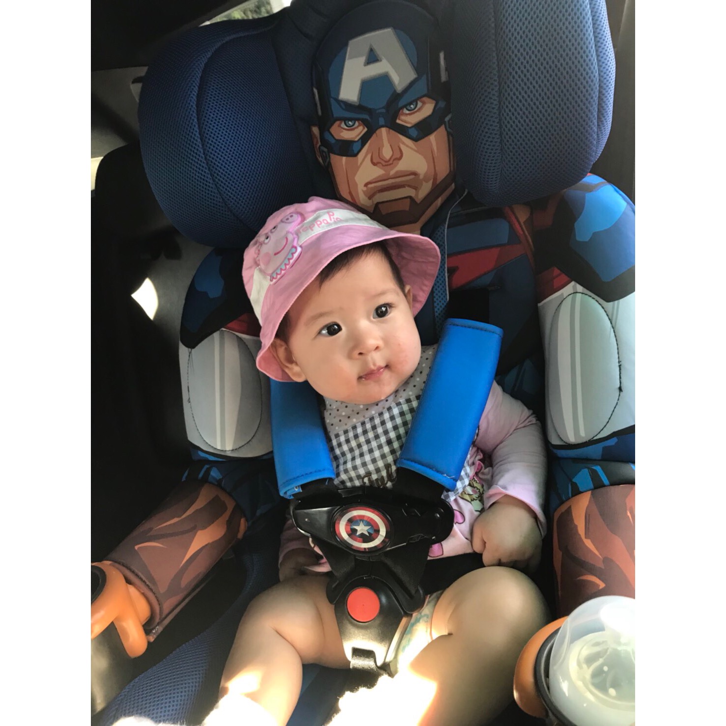คาร์ซีทสำหรับเด็กโต ลายไอร่อนแมน ใช้ได้ตั้งแต่ 2 ขวบถึง 8 ขวบ KidsEmbrace IRON MAN Combination Booster Car Seat คาร์ซีทเด็กโต กับการ์ตูนคาแรคเตอร์ตัวโปรด เพื่อจูงใจลูกน้อยให้นั่งคาร์ซีทอย่างปลอดภัย ออกแบบโดยคำนึงถึงความปลอดภัยเป็นที่สุดสำหรับลูกน้อย