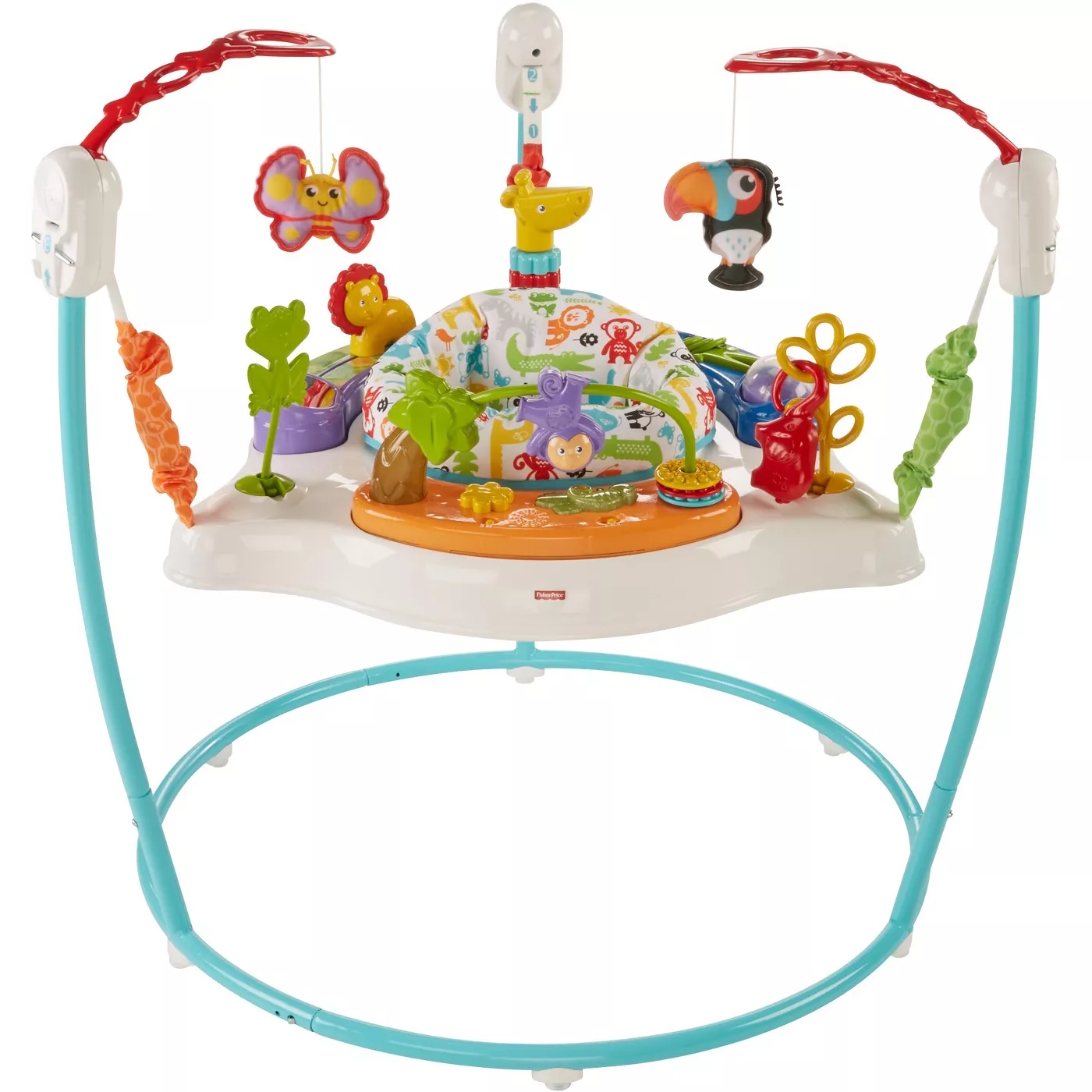 Fisher-Price Animal Activity Jumperoo จั้มเปอร์ รุ่นใหม่ พับเก็บได้ ของเล่นเด็ก ของเล่นเสริมพัฒนาการ ของเล่นเสริมทักษะ ยอดฮิตที่ทุกๆบ้านต้องมี