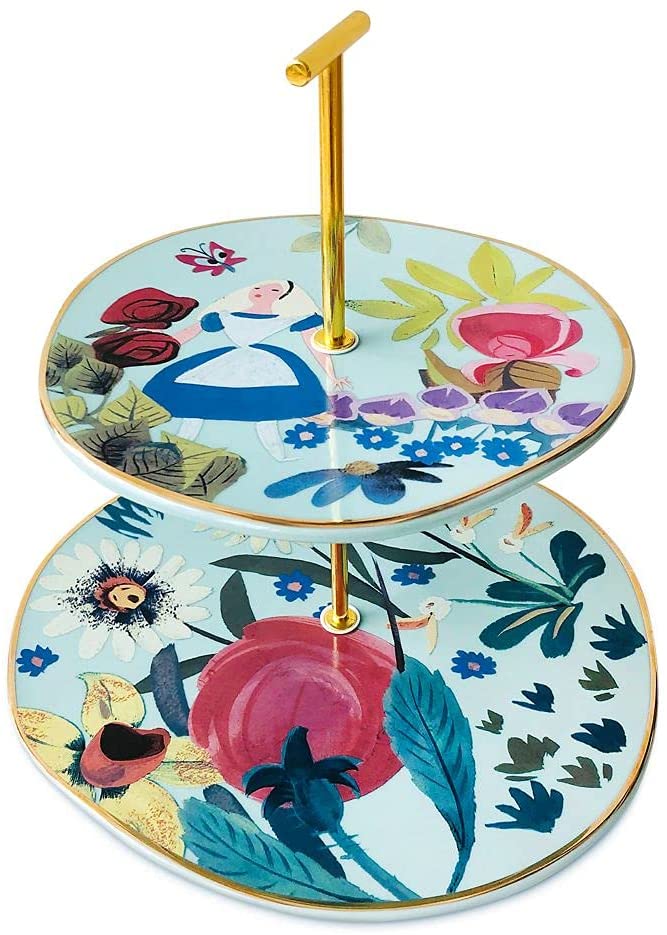 Disney Alice in Wonderland by Mary Blair Tiered Serving Tray ราคา 2,490 - บาท