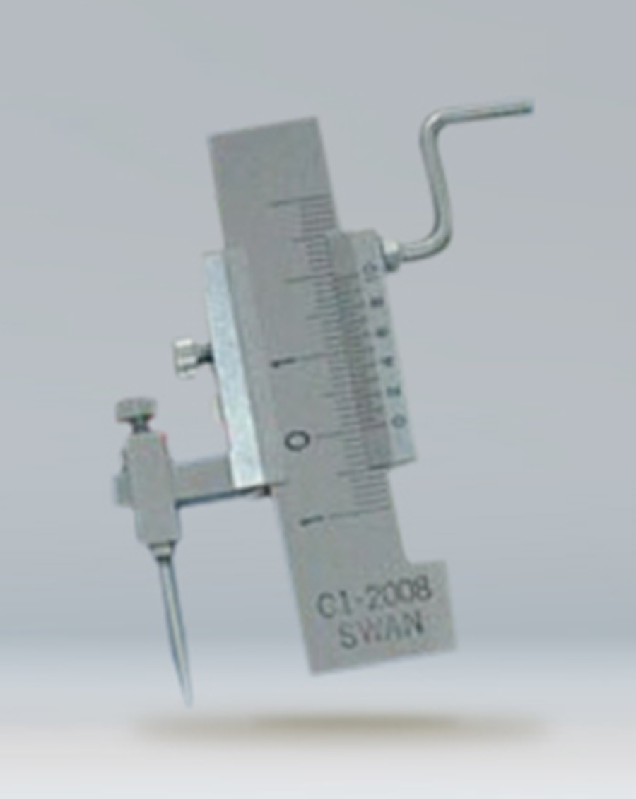 SwanGauge รุ่น C1-2008 มาตรวัดระดับแบบสเกล,Level gauge,meas.range:±10mm.,division value:0.05mm.