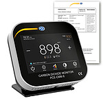 PCE รุ่นCMM-8-ICA incl. ISO Calibration Certificate เครื่องวัดก๊าซคาร์บอนไดออกไซด์Carbon Dioxide Meter