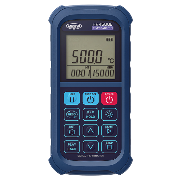 Anritsu รุ่นHR-1500Kเครื่องวัดอุณหภูมิแสดงผลดิจิตอลขนาดพกพา,Handy type temperature measuring instrument,(-200～1370℃)