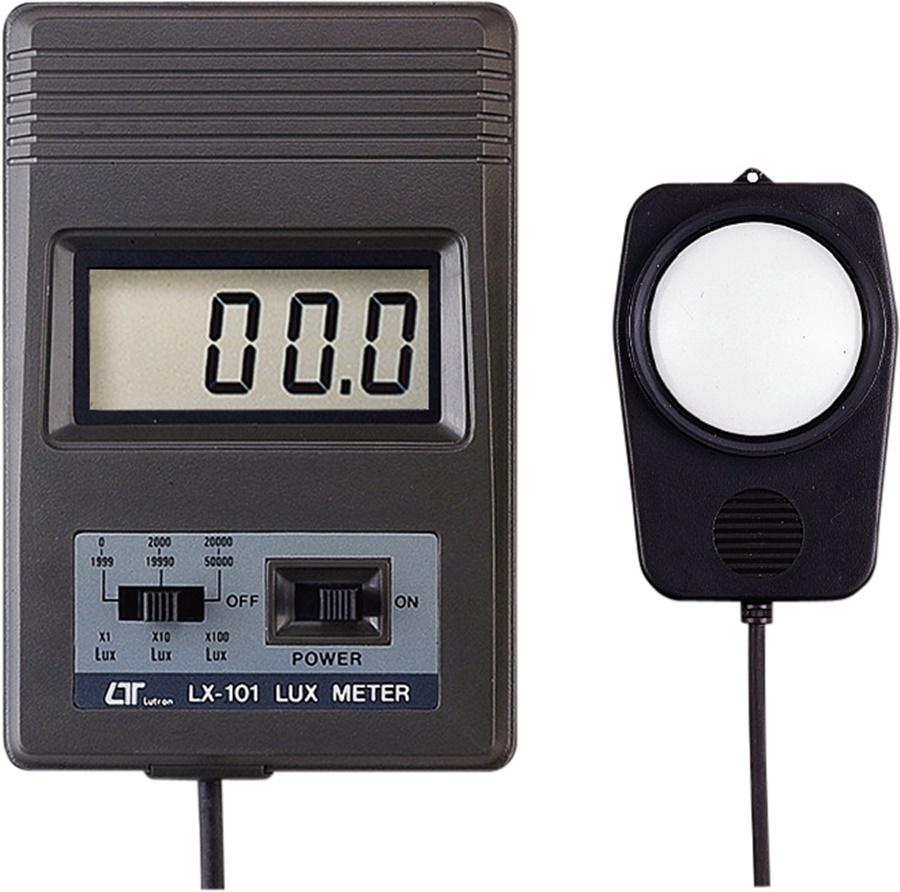 Lutron รุ่นLX-101เครื่องวัดความส่องสว่างแบบดิจิตอล3ช่วงการวัดDigital Illuminance Meter,Meas.range:0～50000Lux.3ranges