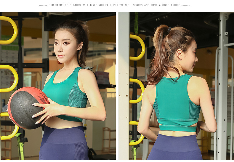 Y6206014 ชุดชั้นใน ฟิตเนสโยคะ ยิม สปอร์ตบรา สีภาพ L XL 2XL 3XL 4XL Y6206014 บราตัวเดียว