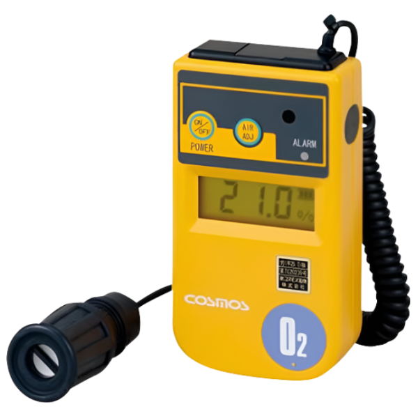 Cosmos รุ่น XO-326ⅡsB เครื่องวิเคราะห์ออกซิเจนแบบดิจิตอล(สายเกลียว1เมตร),Digital Oxygen Analyzer XO-326ⅡsB,Curl Cord Type 1m.