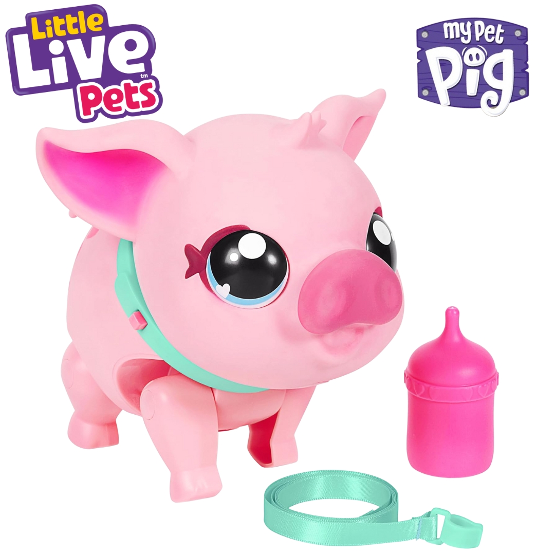 นำเข้า 🇺🇸 🫧ใครว่าหมูไม่น่ารัก🐽 พบกับLittle Live Pets My PET Pig - PigglyPiggly คือลูกหมูอิเล็กทรอนิกส์ตัวใหม่จาก Little Live Pets