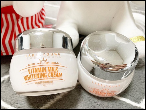 ครีมหน้าสด Vitamin Milk Whitening Cream ครีมดังจากเกาหลี