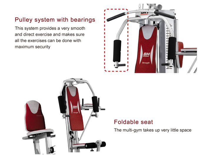 โฮมยิม3สถานี Home Gym BH Fitness ส่วนลดเพียบ ติดต่อ