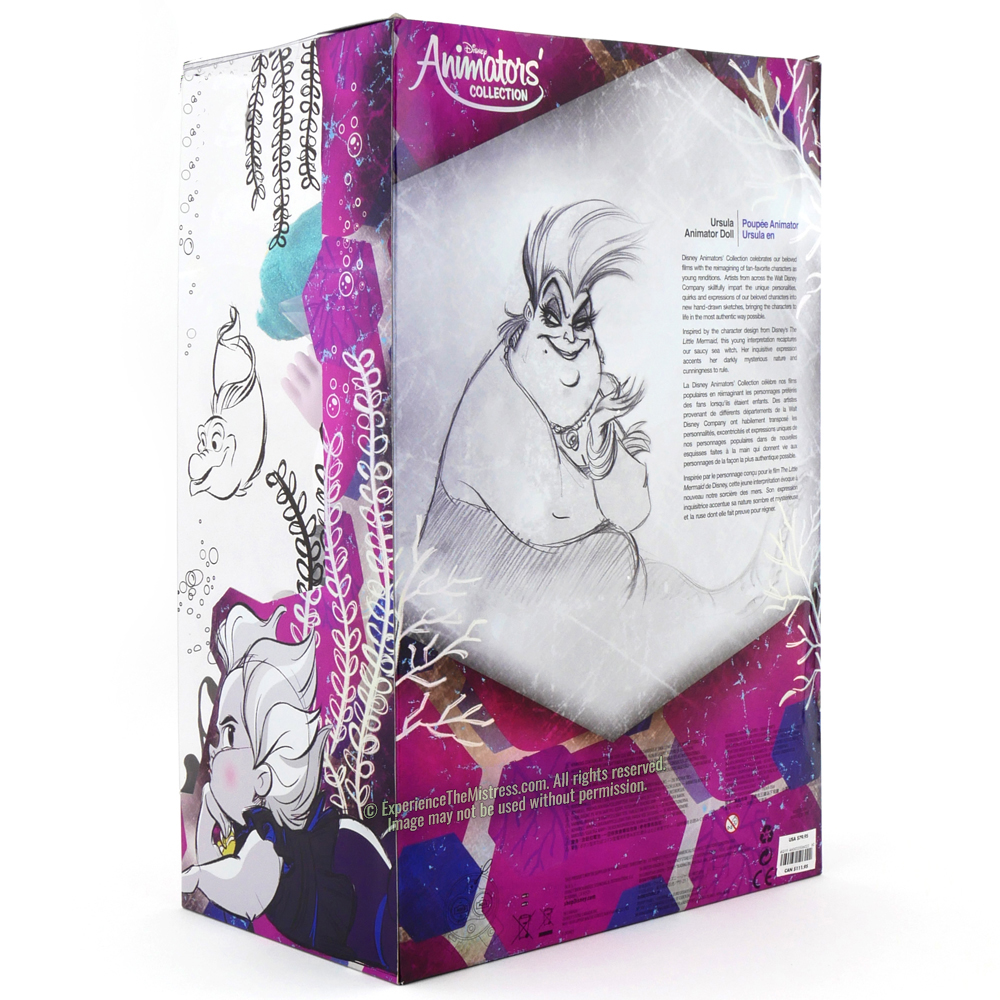 พร้อมส่ง 1 ใน 700 ตัว ตุ๊กตา Disney D23 Expo 2019 Ursula Animator Doll Limited of 700 New with Box