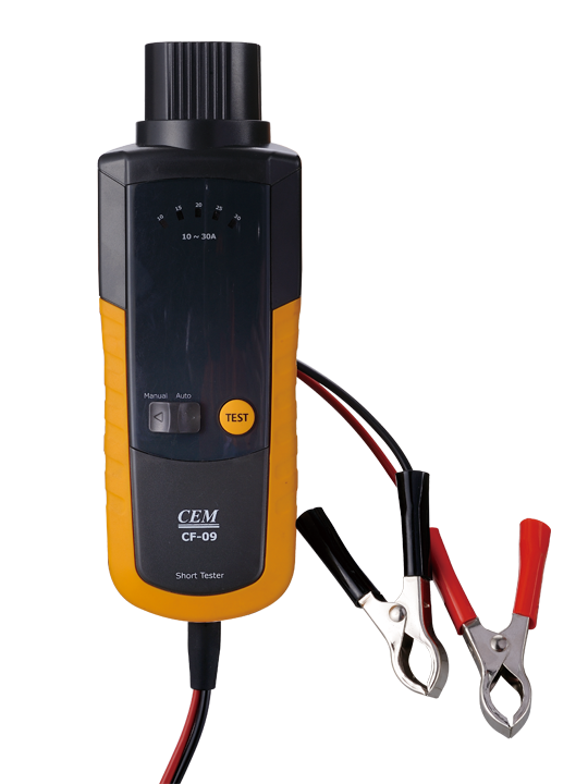 CEM instruments CF-09 เครื่องทดสอบยานยนต์มืออาชีพในปัจจุบัน