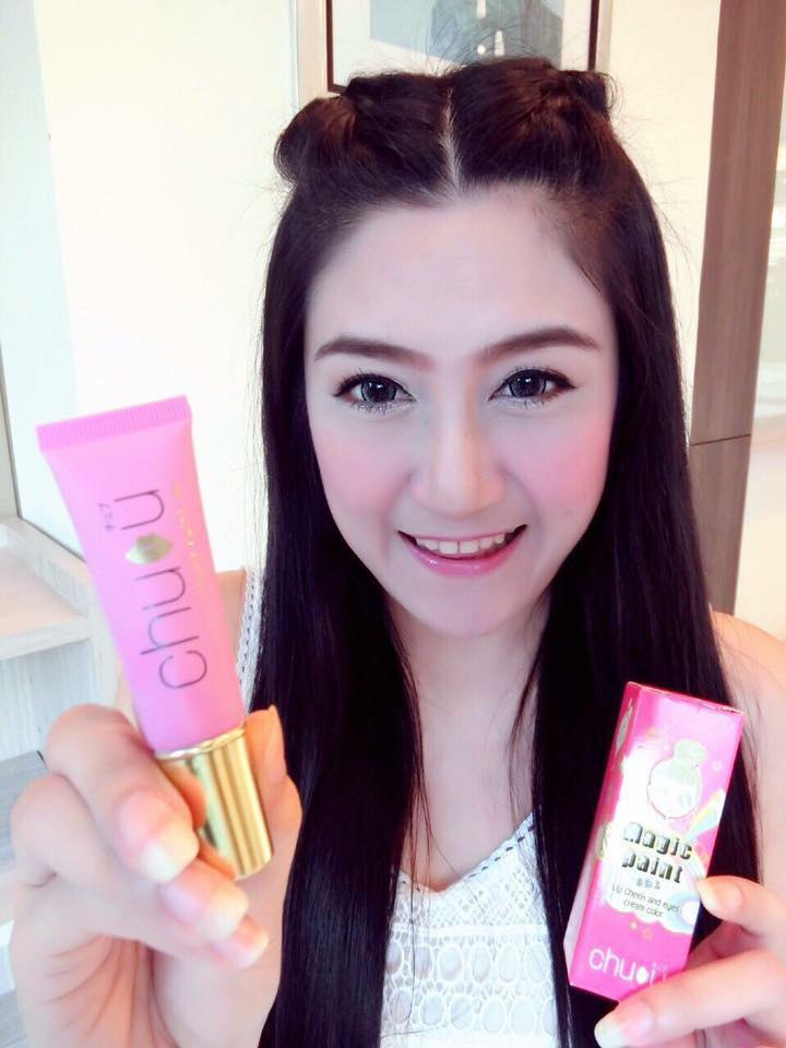 ชูบู เมจิก เพ้น Chubu Magic Paint Lip&Cheek (สีอมชมพูธรรมชาติ)