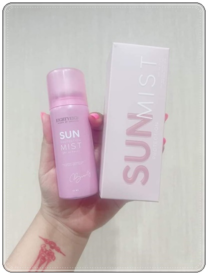 สเปร์ยกันแดดดิว อริสรา Sun Protection Mist BY DUE Arisara