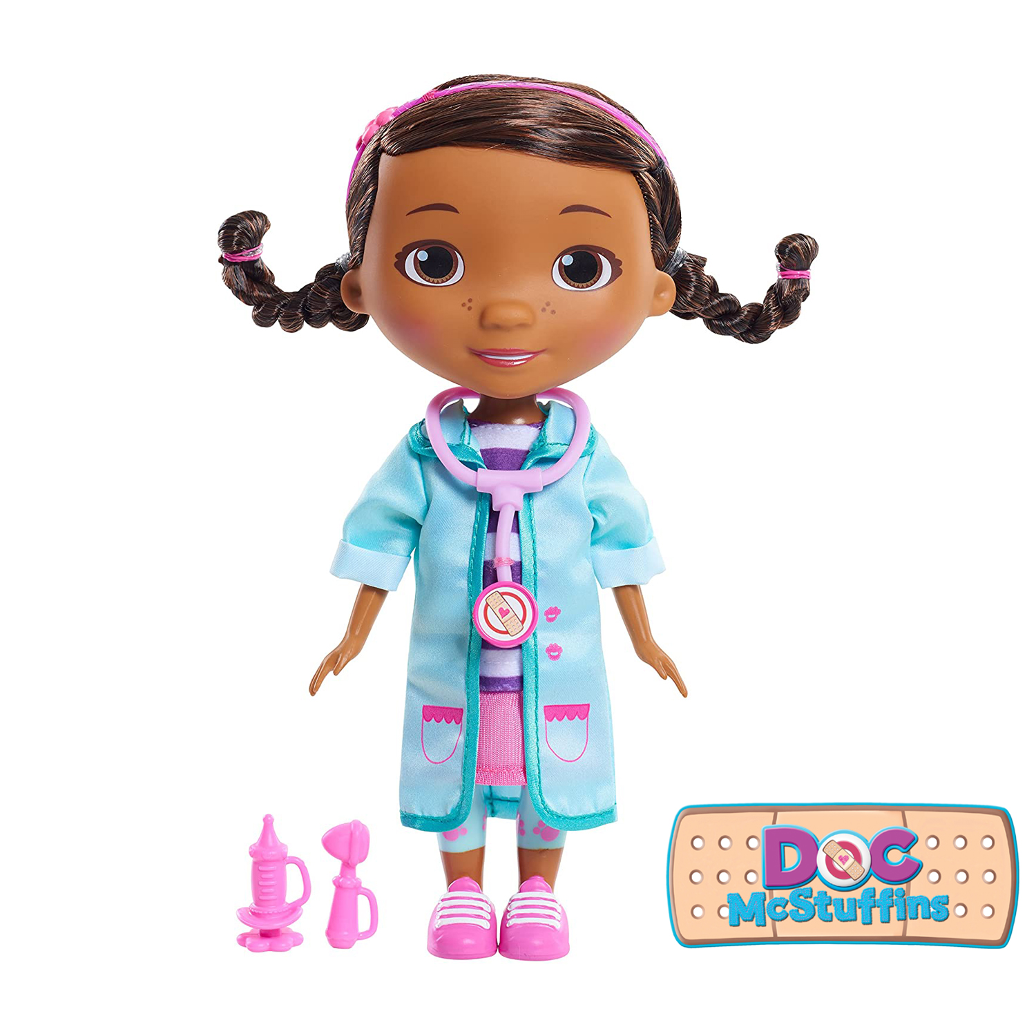 ตุ๊กตา สัตวแพทย์ ฉุกเฉิน Doc McStuffins Pet Rescue 8.5 "Doc Doll