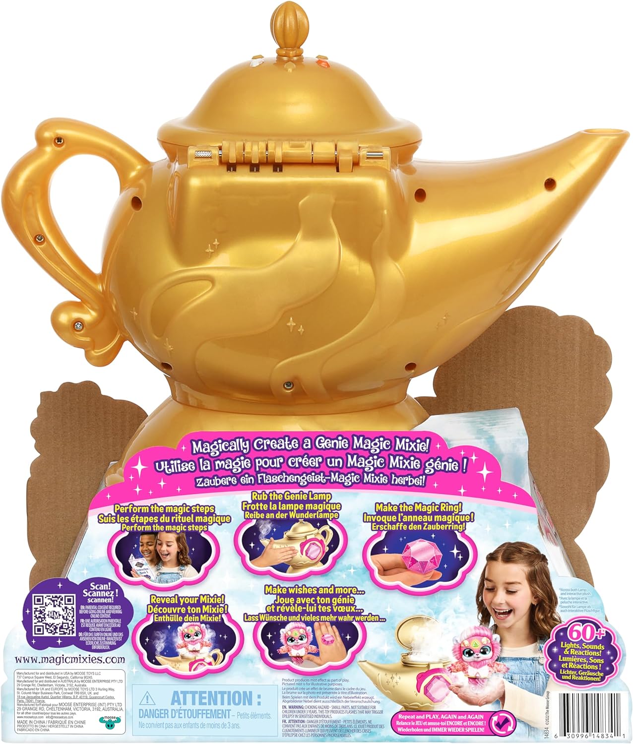 รุ่นใหม่ Magic Mixies Magic Genie Lamp with Interactive - สีชมพู / สีฟ้า ราคา 3900 บาท