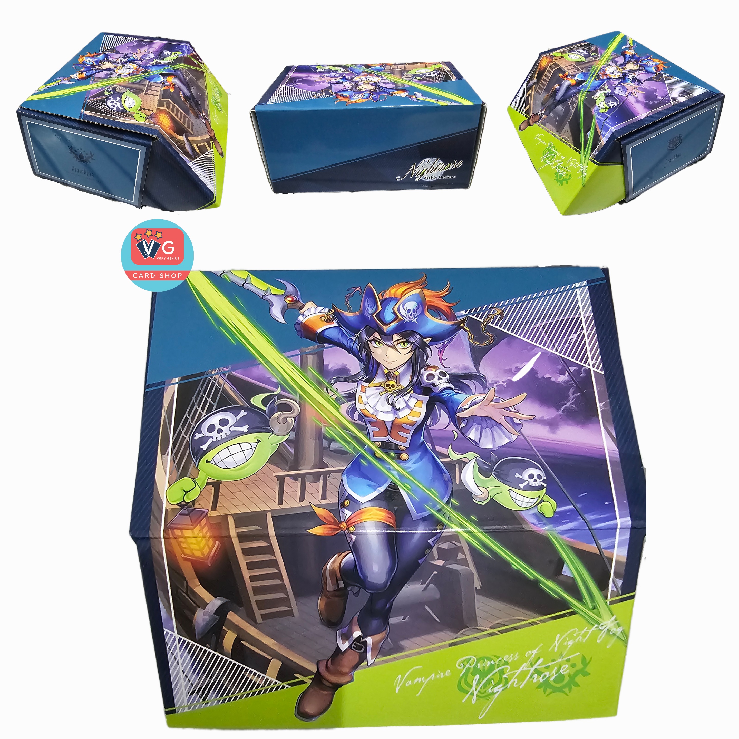 Storage dz nightrose กล่องใส่การ์ดแวนการ์ด ไนท์โรส Vanguard