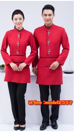 F6011032 เสื้อพนักงานต้อนรับ เสื้อพนักงานโรงแรม เสื้อฟอร์มพนักงาน ชุดฟอร์มพนักงาน F6011032 ตัว