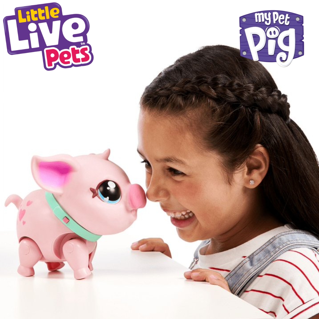 นำเข้า 🇺🇸 🫧ใครว่าหมูไม่น่ารัก🐽 พบกับLittle Live Pets My PET Pig - PigglyPiggly คือลูกหมูอิเล็กทรอนิกส์ตัวใหม่จาก Little Live Pets