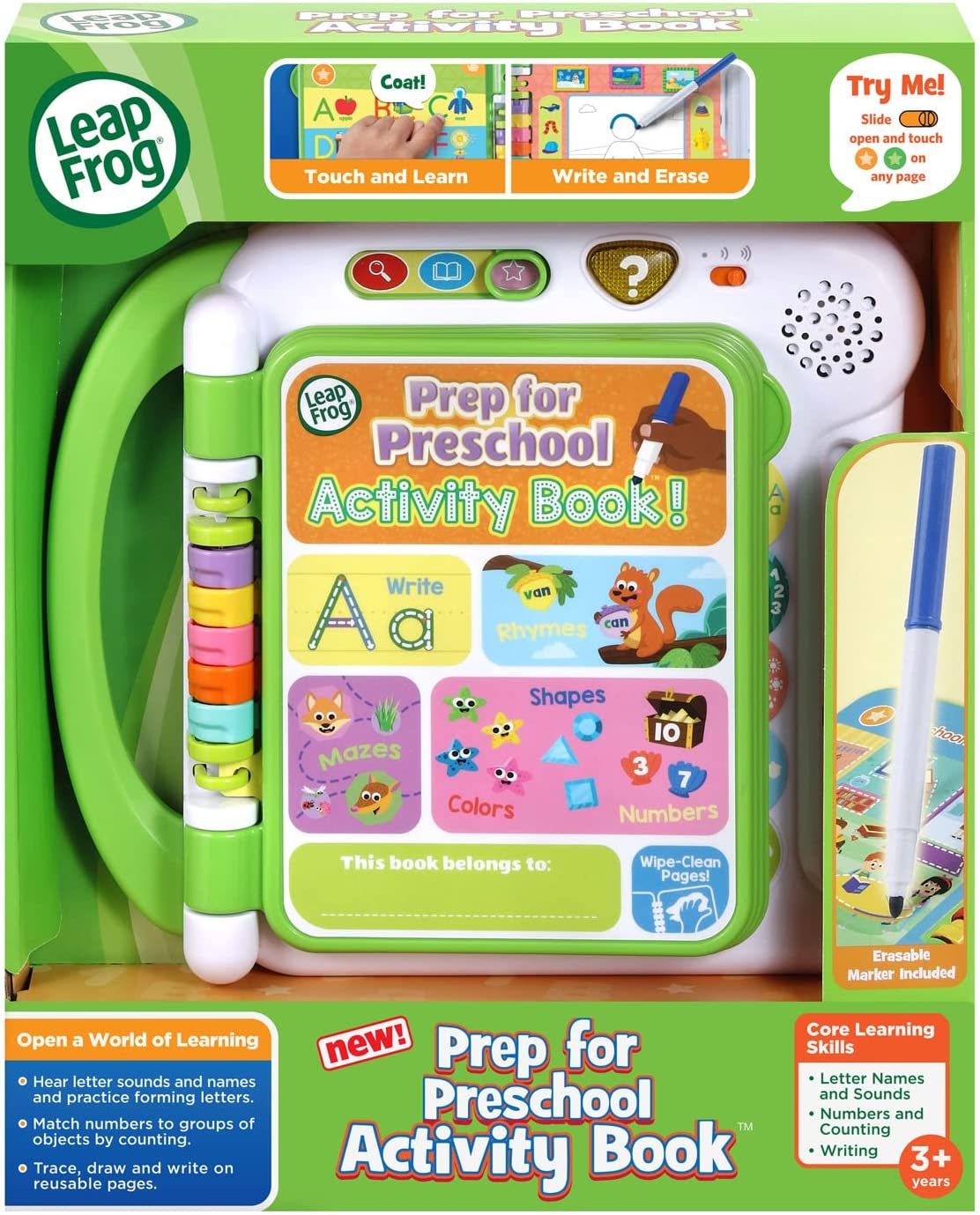 หนังสือกิจกรรมก่อนวัยเรียน LeapFrog Prep for Preschool Activity Book ราคา 2,290.- บาท