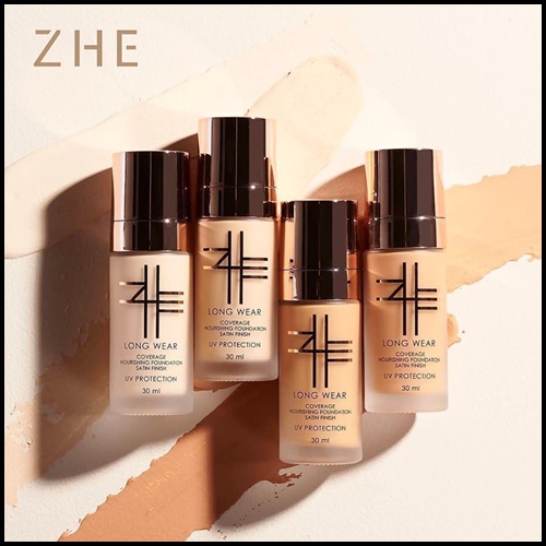 รองพื้น ZHE Liquid Foundation เนื้อซาติน