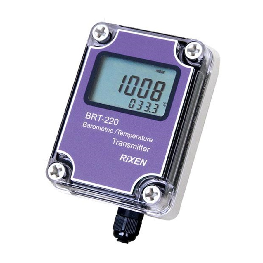 Rixen รุ่นBRT-220Nเครื่องวัดความดันบรรยากาศ,Barometric,Temperature Transmitter,Barometric pressure:100～1100mbar